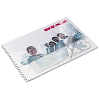 RENZ Deckfolien für Bindemappen transparent, DIN A3 0,2 mm,