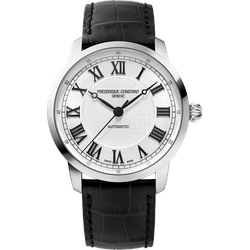 Frederique Constant Classics Premiere FC-301SWR3B6 - Sunray & embossed,silber,schwarz - 38.5mm