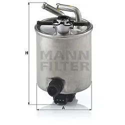 Mann-filter Kraftstofffilter [Hersteller-Nr. WK9011] für Nissan