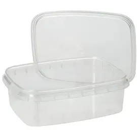 Papstar Starpak Feinkostbecher, PP transparent mit Originalitätsverschluss