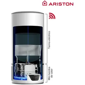 Hotpoint Ariston LYDOS HYBRID Wifi 100l Vertikaler Elektrischer Thermo - White