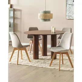 Beliani Esszimmerstuhl 2er Set DAKOTA II