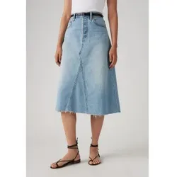 Levi's für Damen. A9316-0001 A-Linien-Rock mit hoher Taille Decon blau (28), Lässig, Baumwolle, Denim