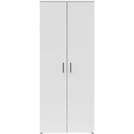 milino Multi-Stauraum Typ 37 80 x 195 x 40 cm Weiß