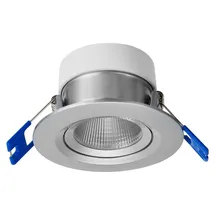 Opple LED Ein-/Aufbaustrahler 6 W Silber