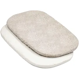 Stokke Stokke® SnooziTM 2er-Pack Spannbetttücher Dandelion Beige - Vanilla Cream, mehrfarbig