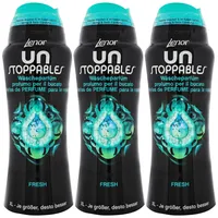 3 x Lenor UN Stoppabbles Wäscheparfüm Fresh je 510g Wäscheduft Duftperlen