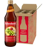 RABENHORST Ingwer-Mix BIO 6er Pack (6 x 700 ml). Durch schonende Herstellung in der hauseigenen Kelterei, entsteht eine besondere Qualität die man schmeckt