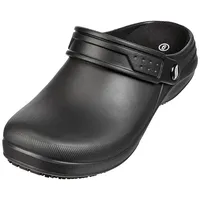 SKECHERS Damen Riverbound Pasay SRC Holzschuh, Black, 39.5 EU