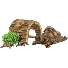 Schleich 42506 - Wild Life Zuhause für Schildkröten, Spielset