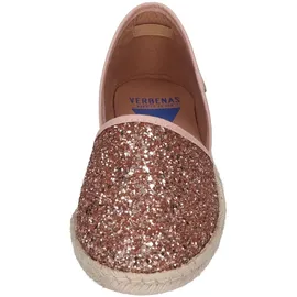 Verbenas Espadrilles Carmen GLITTER rosa