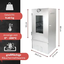 Lemodo Räucherofen mit umfangreichem Zubehör