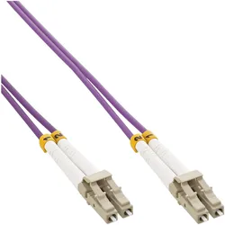 InLine LWL Duplex Kabel - LC/LC - 50/125μm - OM4 - 20m