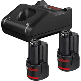 Bosch Professional Akku-Starterset 1600A019R8 inkl. 2 x 4,0 Ah Akku + Ladegerät