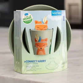 Koziol Connect Harry Geschirrset 3-tlg. hellgrün