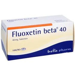 Fluoxetin beta 40 Tabletten 100 St