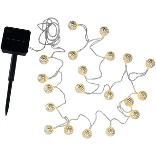 Pauleen Solar-Lichterkette 2,8 m Silber