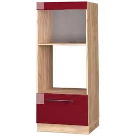 Vicco Geräteumbauschrank Fame-Line 60 x 58 x 153,6 cm Rot