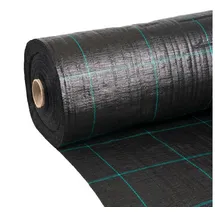 boni-shop Bodengewebe Abdeckvlies 1,5 x 20 m Schwarz/Grün