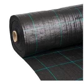 boni-shop Bodengewebe Abdeckvlies 1,5 x 20 m Schwarz/Grün