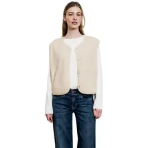 street one studio cool Teddy Vest Soft Fawn beige 46 - 46