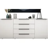 borchardt Möbel Sideboard »Tom«, Breite 166 cm, weiß