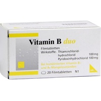Mibe Vitamin B Duo Filmtabletten 20 St.