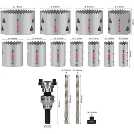 Bosch PRO Multi Material Lochsäge Q-Lock Set 15-teilig Ø 20-76 mm