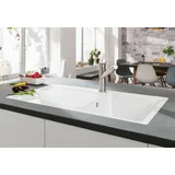 Villeroy & Boch Siluet 50 flat snow white + Handbetätigung