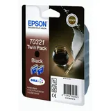 Epson T0321 schwarz 2er Pack