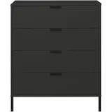 58 aufm Kessel Kommode Erna 81 x 102 x 45 cm Anthrazit