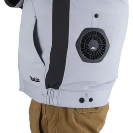 Makita Akku-Klimajacke weiß Größe L DFJ213ZL
