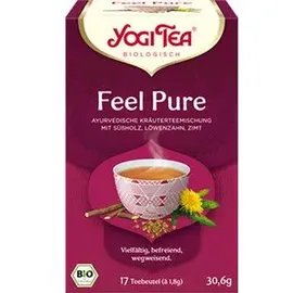 YogiTea Feel Pure Teebeutel 17 x 1,8 g