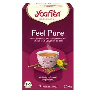 YogiTea Feel Pure Teebeutel 17 x 1,8 g