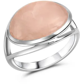 Celesta Silber 925 rhodiniert mit echtem Rosenquarz