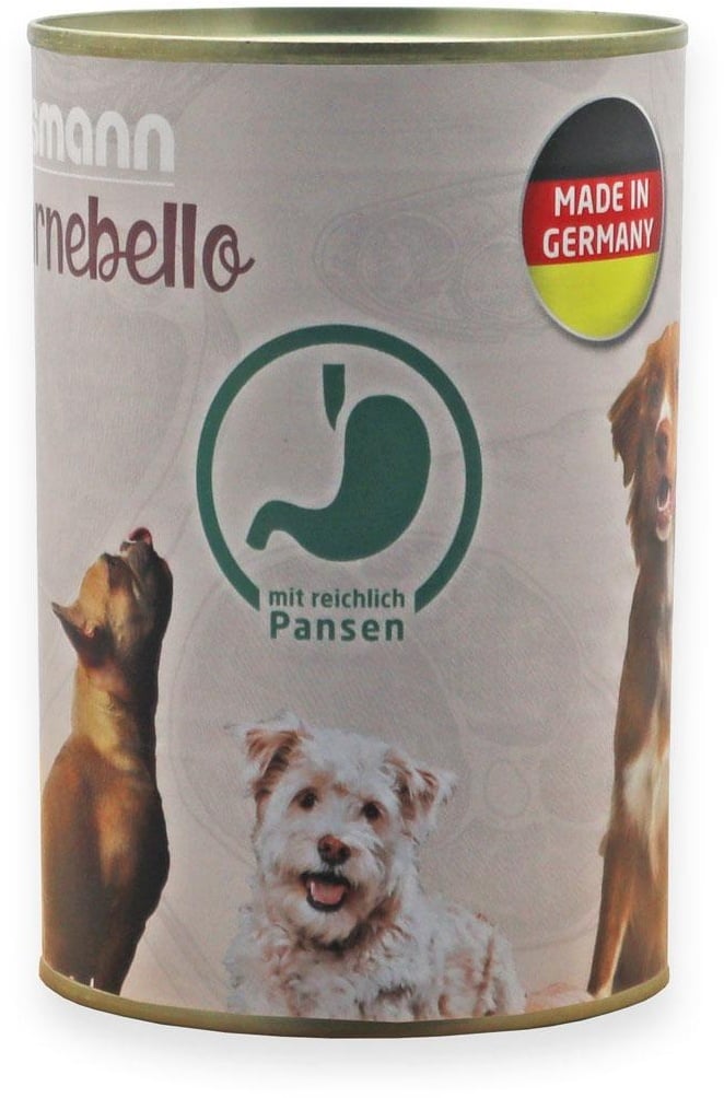 Carnebello - Nassfutter mit Pansen 400g