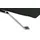 Ravensberger Werkstätten Relaxliege Swing Leder 65 x 95 x 171 cm Schwarz mit Kopfteil