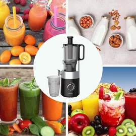 Klausberg KB-7871 Slow Juicer schwarz/silber