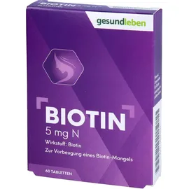 Alliance Healthcare Deutschland GmbH Gesund leben Biotin 5 mg N
