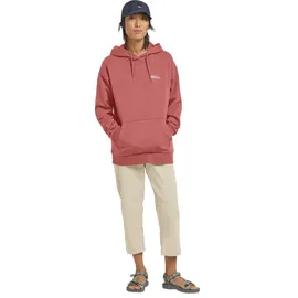 Jack Wolfskin Essential Hoodie Rot S