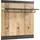Home Affaire Garderobenpaneel Sherwood 92 x 100 x 26 cm Braun
