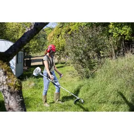 Ikra mogatec IKRA Benzin Freischneider IBF 4342 inkl. 2X Fadenspule, 3-Zahn-Messer, 8-Zahn-Messer & Komfort-Schultergurt