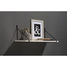 DOLLE Wandregal Filo 60 x 20 x 1,9 cm Weiß