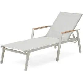 barths Paros Sonnenliege 196 x 76 x 36 cm Beige