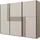 Home Affaire Cube Garderobenschrank 270x61x210 kaschmir