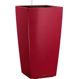 LECHUZA Cubico 50 Komplettset 50 x 50 x 95 cm scarlet rot hochglanz
