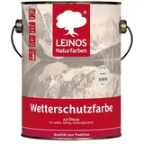 Leinos Wetterschutzfarbe auf Ölbasis 850 Tannengrün - 2,5 l Kanister