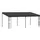 vidaXL Wand-Pavillon 6 x 3,5 m Anthrazit