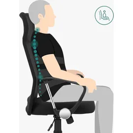 Songmics OBN034B01 Stoff Schwarz