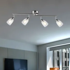 GLOBO Deckenleuchte 4x 3,0 W Chrom